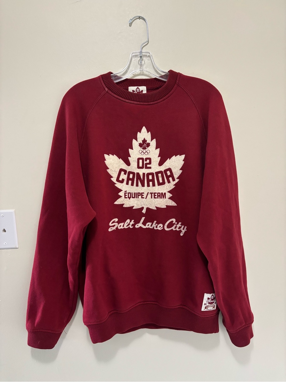 Roots Canada 2002 Salt Lake City Olympics Crewneck Sweatshirt